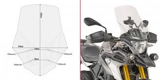 PARABRISAS GIVI D5126ST PARA BMW G 310 GS