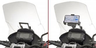 BARRA PORTA CELULAR GIVI FB5126 PARA BMW G 310 GS 2017 - 2020