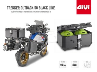 BAÚL GIVI TREKKER OUTBACK OBKN58B DE 58 LT