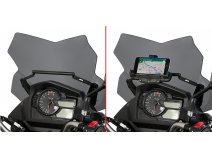 BARRA PORTA CELULAR GIVI FB3112 PARA SUZUKI DL 650 V-STROM 2017 - 2020